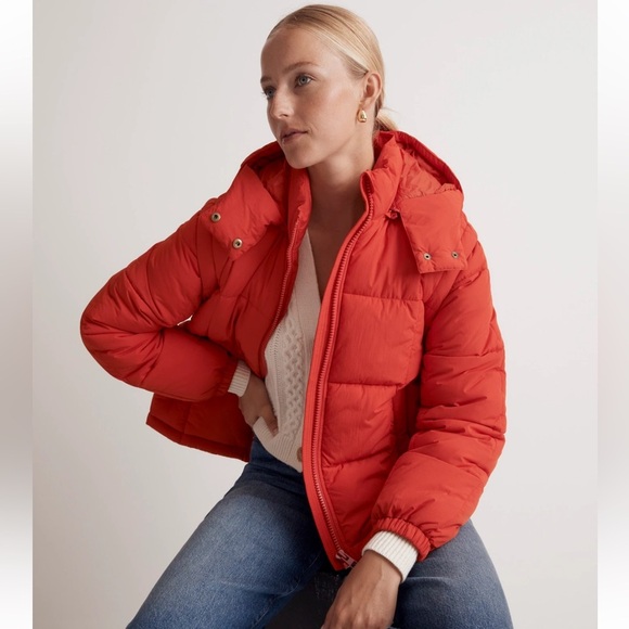 Madewell Jackets & Blazers - Madewell Modular Quilted Puff Coat